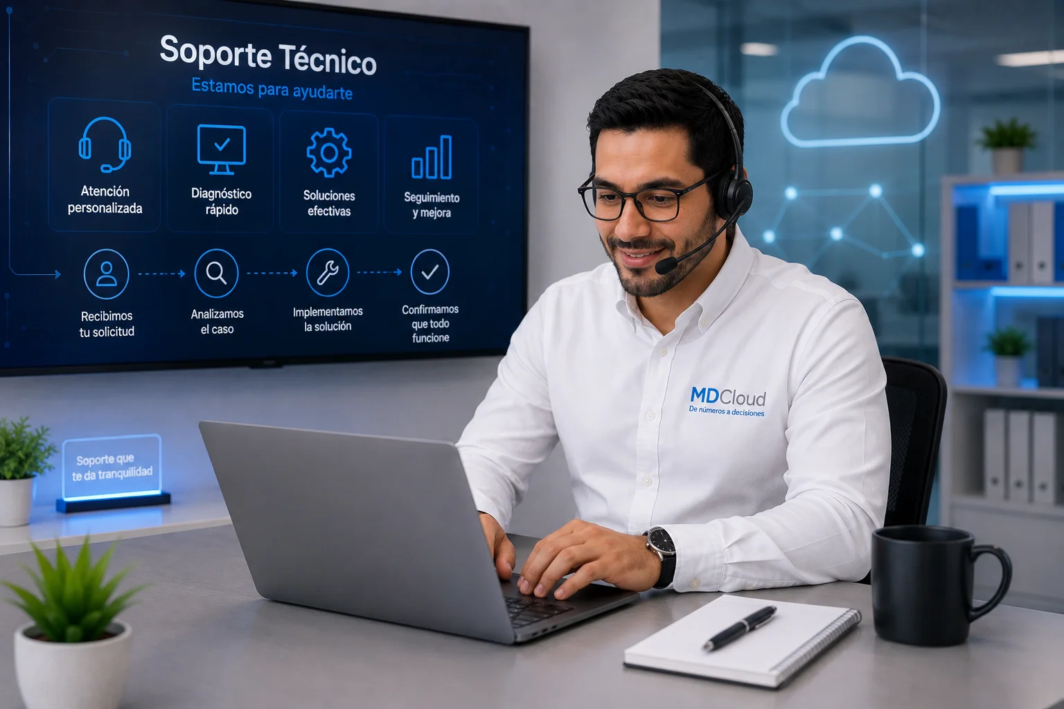 Soporte continuo de consultoría MDCloud